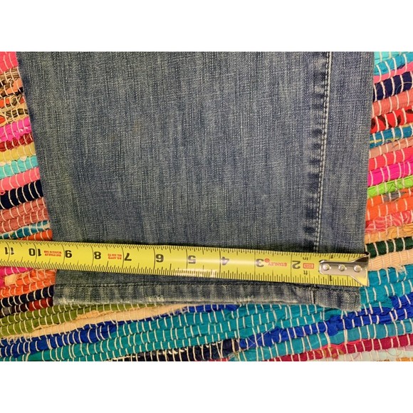 Calvin Klein Jeans Mens 34 Relaxed Straight Easy Fit Mid Rise Blue Denim - Picture 10 of 12